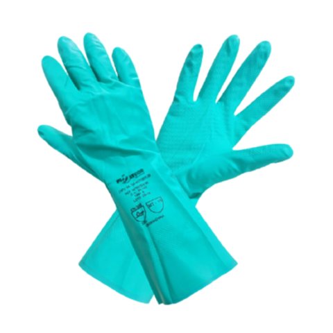 Luva Nitritex 90 Tam 8 (flocada) - Plastcor
