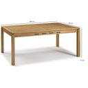 Ver imagem 3 de Mesa de Jantar 180x93cm Traço Linha Traço Bege/Stain Jatobá
