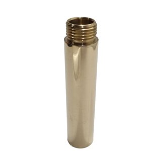 Extensão Latão Alongador 1/2x100mm P/ Torneira Polida