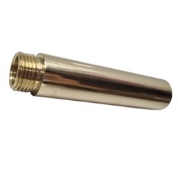 Extensão Latão Alongador 1/2x100mm P/ Torneira Polida - 3