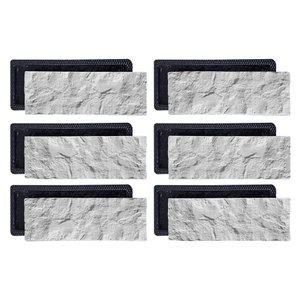 Forma 3d Gesso e Cimento Abs - Rockface 2mm