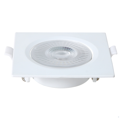 Spot Led Embutir Quadrado 6w 4100k Bivolt Branco Blumenau