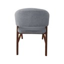 Ver imagem 5 de Kit 6 Cadeiras de Jantar Madeira Maciça Mel Premium Débora Linho Cinza