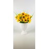 Arranjo De Girassol Vaso Decorativo Com Girassóis Festa - 4
