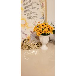 Arranjo De Girassol Vaso Decorativo Com Girassóis Festa - 1