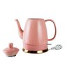 Chaleira Elétrica em Porcelana Elegance Rosa Poá 127v 1,2 Litro - 3