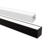 Perfil de Sobrepor Taschibra para Fita de Led Spire 35 Preto com 2 Metros - 4