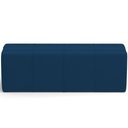 Ver imagem 3 de Puff Decorativo Living Sala de Estar 140 cm Roma W01 Suede Azul Marinho - Lyam Lyam Decor