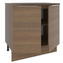 Ver imagem 3 de Balcão Madesa Stella 80 cm 2 Portas Rustic