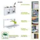 Ver mais imagens de Cama de Solteiro Articulável Horizontal com Nichos Mel