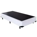 Ver imagem 4 de Cama Base Solteiro Corino(0.88x1.88):branco