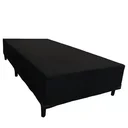 Ver imagem 6 de Cama Base Solteiro Corino(0.88x1.88):branco