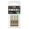 Bits de Torção Torx T20 50mm 5 Peças Dexter Pro - 1