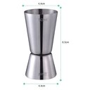Ver imagem 3 de Dosador de Bebidas Duplo Inox 50ml / 25ml
