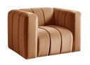 Ver imagem 1 de Poltrona Mona Cor Veludo Terracota