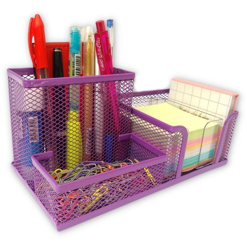 Porta Treco com 3 Partes para Escritório Roxo | MadeiraMadeira