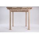 Ver imagem 1 de Kit Brise/ripado Modular de Cobertura para Pergolado Cabernet Sauvignon (cobre 8,0 M²) - Natural Úni