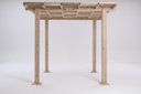 Ver imagem 1 de Kit Brise/ripado Modular de Cobertura para Pergolado Cabernet Sauvignon (cobre 8,0 M²) - Natural Úni