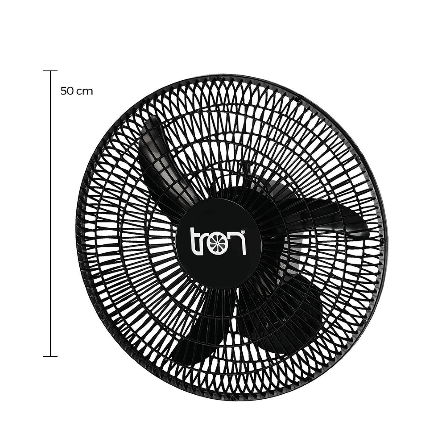 Ventilador de Parede Oscilante 50cm Pp Bivolt Tron - 3