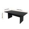 Mesa de Reunião Me4119 Tecnomobili Preto - 3