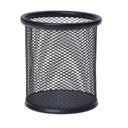 Ver imagem 1 de Porta Caneta, Porta Lápis, Kit C/ 4 Unds, Redondo, Aramado, Preto