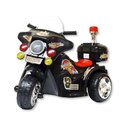 Ver imagem 1 de Moto Eletrica com Luz e Som 6v Preto - Shiny Toys