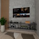 Ver imagem 1 de Rack nicho prateleira estilo industrial sala prateleira de parede suporte