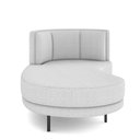 Ver imagem 6 de Sofá Chaise Longue Living Lucca Esquerdo D02 Bouclê Branco B-53
