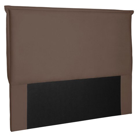 Cabeceira King 1,95m Veneza Suede Caramelo - Pallazio