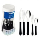 Ver imagem 2 de Faqueiro Tramontina Leme com 20 Pecas Preto