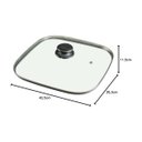 Ver mais imagens de Panela Eletrica Mangiare Preta Quadrada 30cm 1500w 220v Agratto