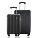 Ver imagem 1 de Kit Conjunto 2 Malas Rígidas 360° - Gladiador A2pm Cor: Preto