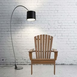 Conjunto 4 Cadeiras Pavão Adirondack Madeira Eucalipto  - 4