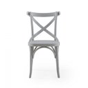 Ver imagem 6 de Conjunto 4 Cadeiras Madeira Maciça Tauari Cross Laquado X Texas 