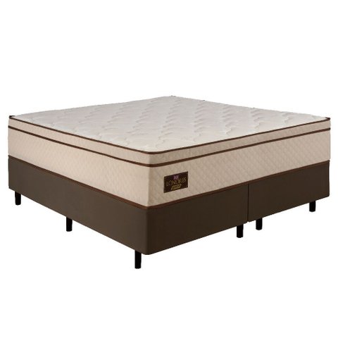 Cama Box Queen Gazin Londres Molas Ensacadas Soft Pillow 158x198cm