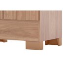 Ver imagem 6 de Armário Multiuso Casal 2 Portas C/ Pés Briz Bs03 Branco - Henn