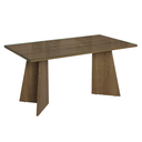 Ver imagem 6 de Conjunto Sala de Jantar Tampo de Vidro 6 Cadeiras Rustic/silver Madrid Madesa