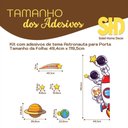 Ver imagem 4 de Adesivo de Porta Decorativo Infantil Astronauta Bem Vindo