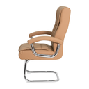 Ver imagem 3 de Cadeira de Escritório Fixa Munique Confort Ergonômica Caramelo