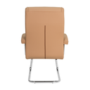 Ver imagem 4 de Cadeira de Escritório Fixa Munique Confort Ergonômica Caramelo