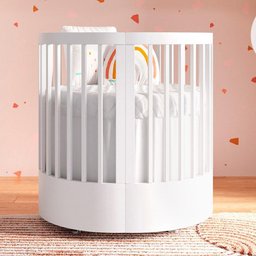 Quarto Bebê Completo Com Berço e Cômoda Coleção Wave Divicar - 3