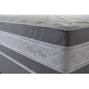Ver imagem 6 de Conjunto Cama Box Super King c/ Molas Ensacadas Alpine Cinza 193x203x65 