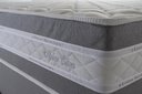 Ver imagem 6 de Conjunto Cama Box Super King c/ Molas Ensacadas Alpine Cinza 193x203x65 