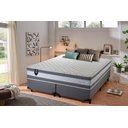 Ver imagem 2 de Conjunto Cama Box Super King c/ Molas Ensacadas Alpine Cinza 193x203x65 