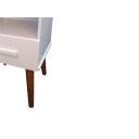 Ver imagem 4 de Kit C/ 02 Criado Mudo Retrô 1 Gaveta Branco! ROMAR 55