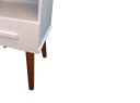 Ver imagem 4 de Kit C/ 02 Criado Mudo Retrô 1 Gaveta Branco! ROMAR 55