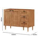 Ver imagem 4 de Balcão Versalles 120cm em Madeira Maciça Freijó Cavazotto