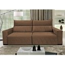 Ver imagem 1 de Sofá Retrátil e Reclinável Ellen 03 Lugares 