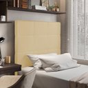 Ver imagem 3 de Cabeceira Cama Box Solteiro 90cm Corino Bege