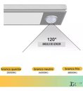 Ver imagem 3 de Luminária Barra LED c/Sensor Movimento Recarregavel 60cm 3W